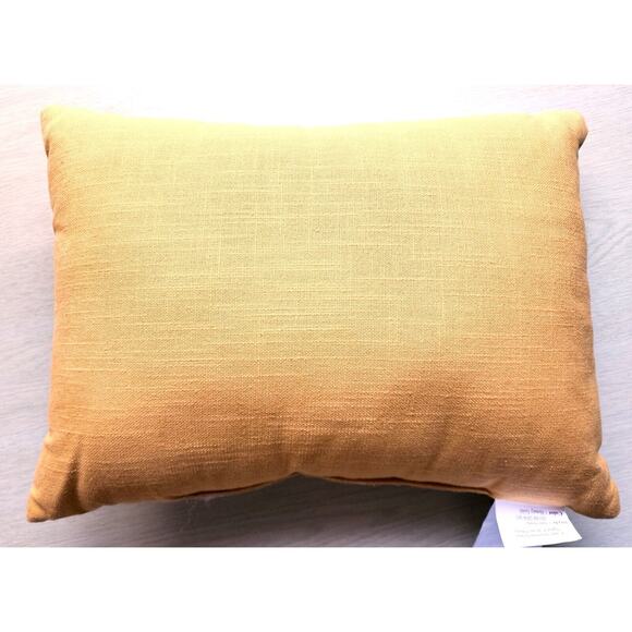 Pillow/Throw-Devi Designs-Gold-"HOME" Embossed-17x12 in-No Zipper-Throw Pillow - Picture 6 of 12
